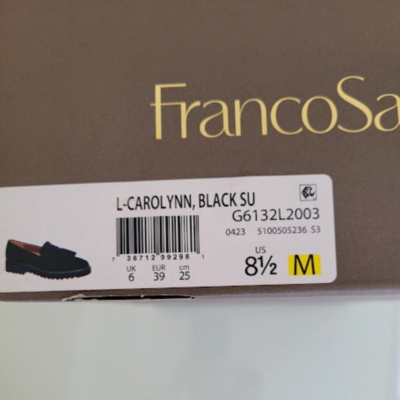 Franco Sarto Lug-soled Loafer  8.5M - Picture 2 of 9